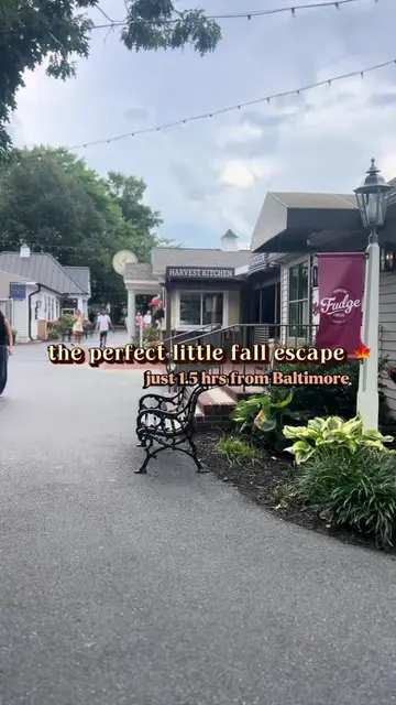 If you’re ready for all the cozy fall vibes + a fun day trip from Baltimore, you