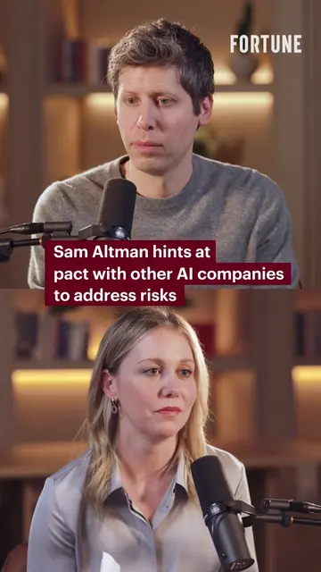 OpenAI CEO Sam Altman hinted at a soon-to-be-announced collaboration with other 