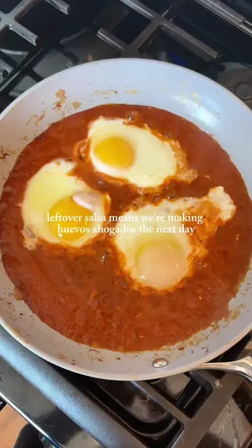 Huevos ahogados is basically like a mexican shakshuka. This was probably the bes