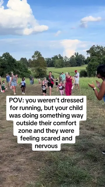 Kierstyn had her very first cross country meet on Tuesday. She had been SO excit