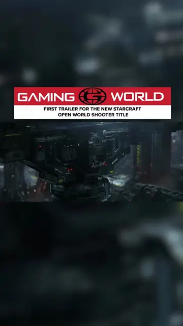 First trailer for the new Starcraft Open World Shooter title It's launching in 2