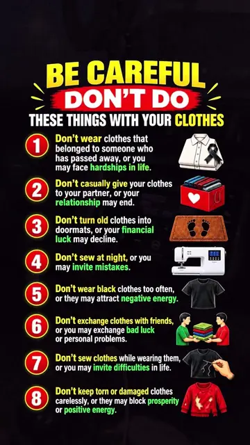 Things You Should NEVER Do With Your Clothes #LifeTips #UsefulTips #DidYouKnow #