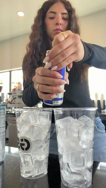 Work with me!  #baristatok #fypシ #redbullcombo 
