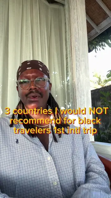 Here are the top 3 countries I would NOT recommend for a black travelers interna