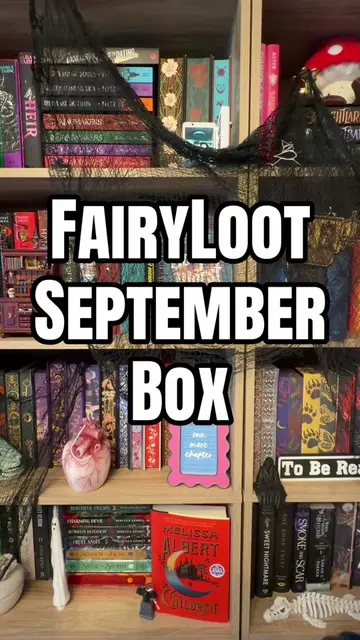 Okay, but I do think this is the prettiest @FairyLoot box we have gotten in awhi