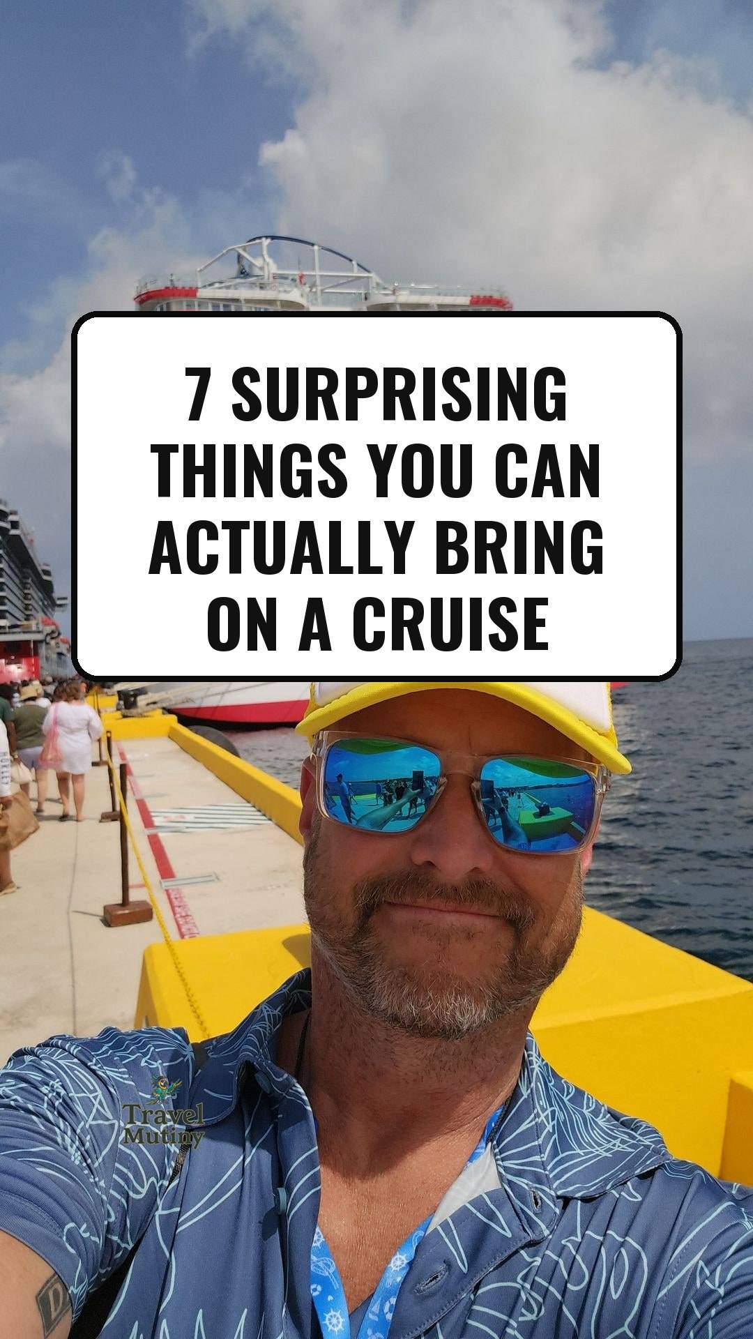 7 surprising things you CAN bring on a cruise that most people leave at home. Wh