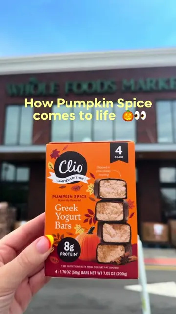 Made with a little pumpkin spice magic 🎃✨ #pumpkinspice #fall #greekyogurt #swe
