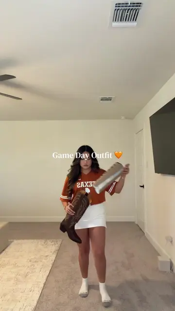 Game Day Outfit 🧡 #texas #texaslonghorns #gamedayoutfit #austintexas #tecovas @