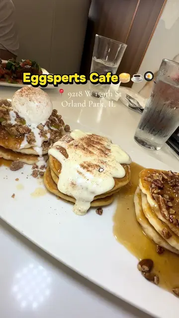 Your next favorite brunch spot in Orland Park 😍☕️🥞🍳🥓@EGGSPERTS CAFE  🍳Orlan