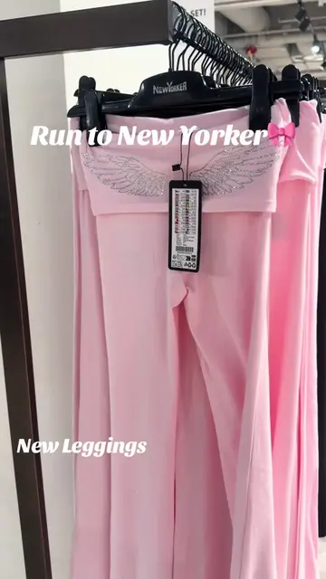 New leggings 🎀#creatorsearchinsights #newyorker #autumnstyle #haul #newyorkerfa