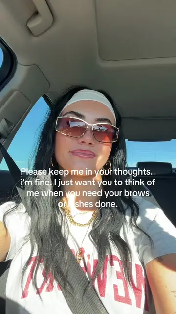 Please keep me in your thoughts… specifically when your brows or lashes need don