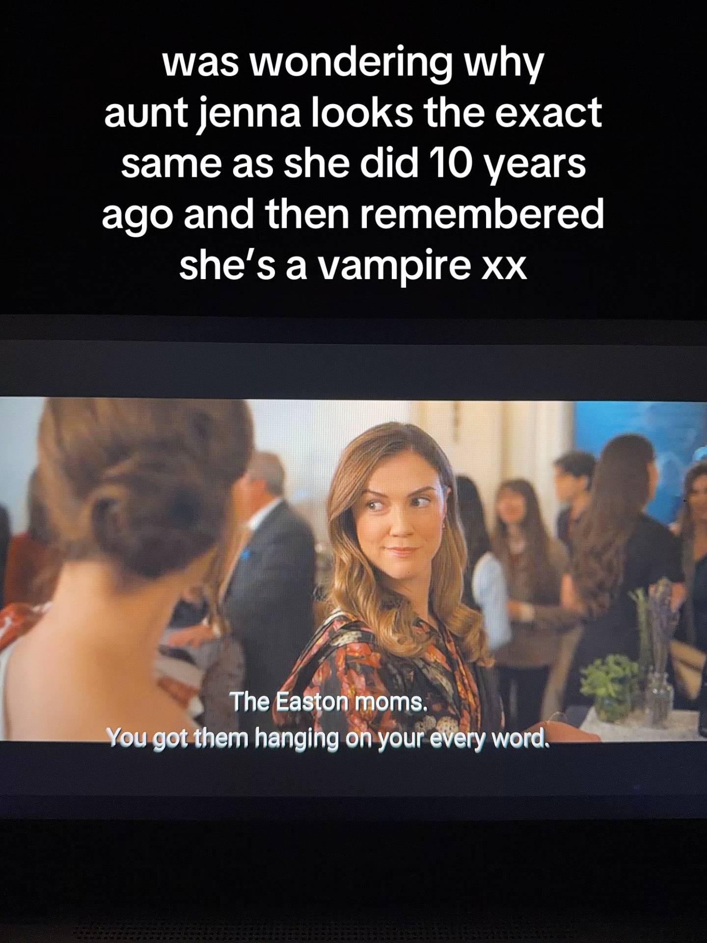 rip aunt jenna #auntjenna #thevampirediaries #crewgirl #crewgirlnetflix #netflix