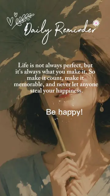 Be happy ❤  #CapCut #quotes #behappy #capcutpioneer #pioneertemplate 