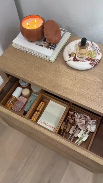 Nightstand restock #restock #restockasmr #asmrcleaning 