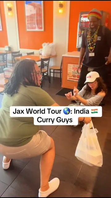 JAX WORLD TOUR where we’re trying food from all over the world without leaving o