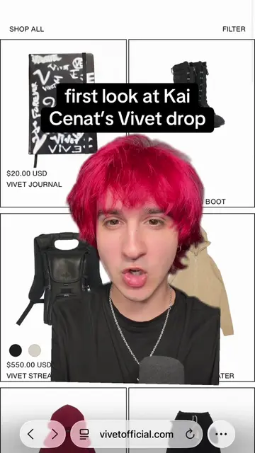 VIVET FIRST DROP #kaicenat #vivet #fashion #notmarkie #greenscreen 