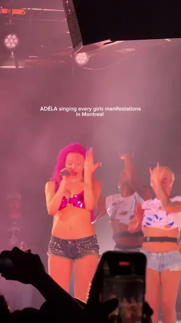 Adela singing Nicole Kidman in Montreal #adela #adelaconcert #adela #nicolekidma