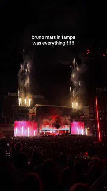 ❤️‍🔥❤️‍🔥❤️‍🔥 #fyp #theromantictour #brunomars #concert 