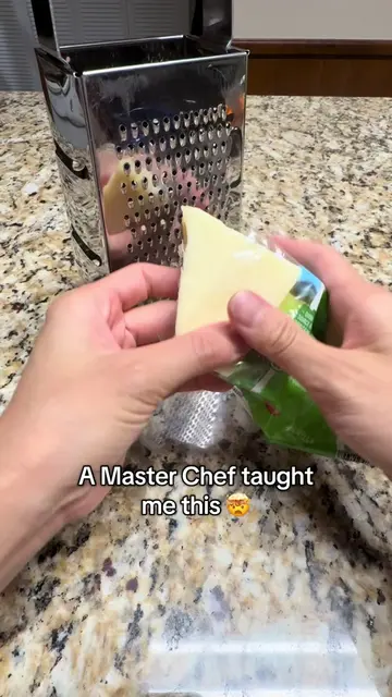 Don’t throw your blunt cheese grater. Do this instead and thank me later 👌😍  #