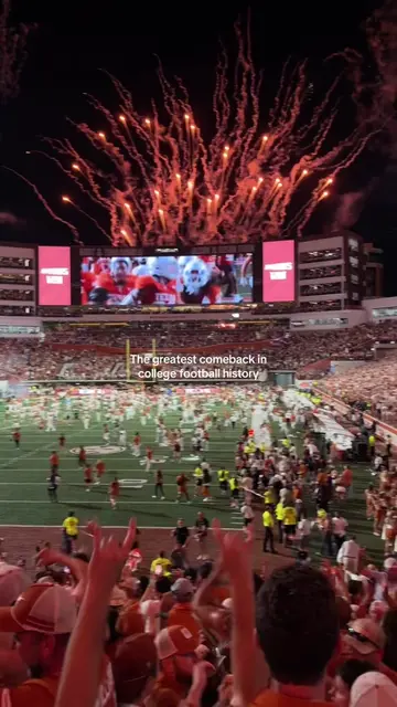 The greatest comeback in college football history 🤘 #austin #ut #austintexas #C