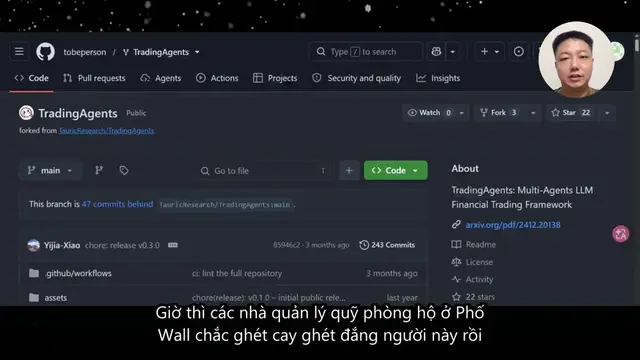 Dự án nguồn mở 910K sao biến AI thành đội quỹ đầu tư Wall Street hoàn chỉnh #AI 