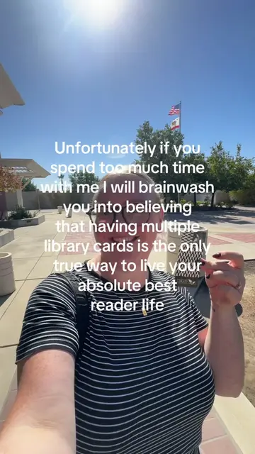 I wasn’t truly living until I got a second library card to a different library s