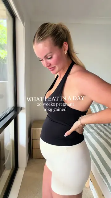What i eat in a day at 20 weeks pregnant 🤰🏼🥑 My appetite has officially made 