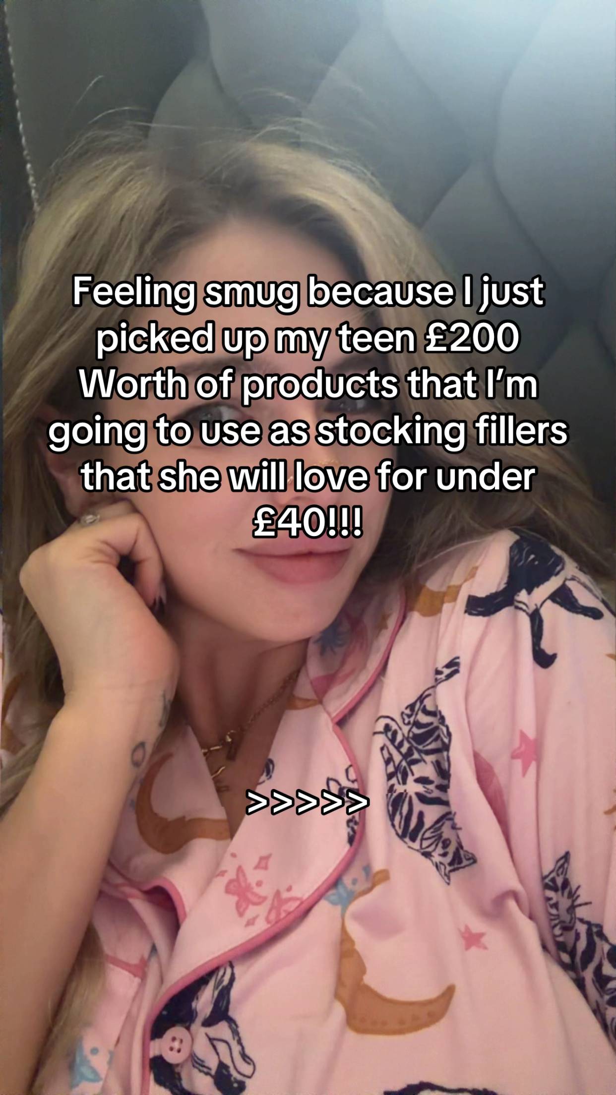 This is such a good idea to break down for stocking fillers because it’s got all