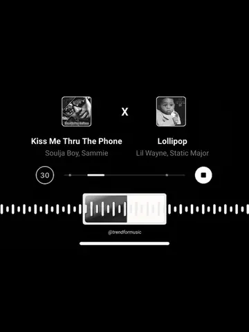 Kiss Me Thru The Phone X Lollipop | dm for song promo 📩 #fyp #musicvibes #spoti