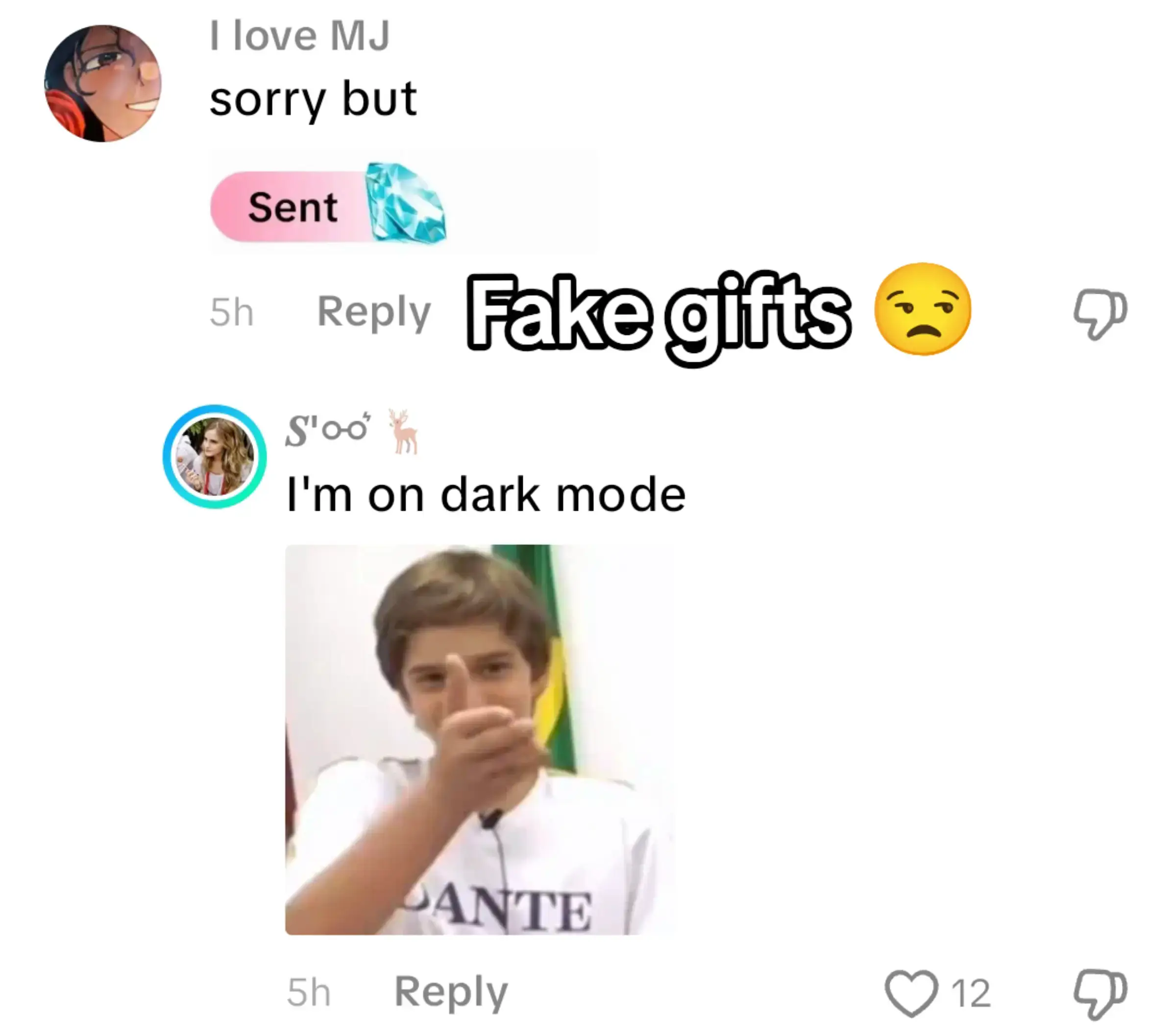 Haha, is anyone else tired of fake gifts popping up? Would be cool if we could g