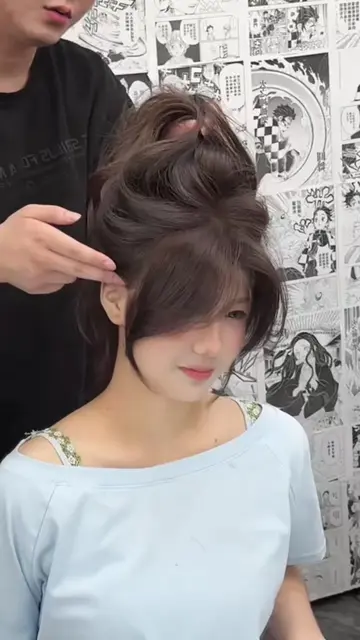 Hair transformation 😊✨ #glamlook #BeautyHacks #hairtransformation #haircut #hai
