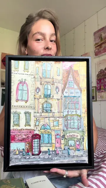 who is ready for „her little london“ artprints soon?👀 - - - #artistatiktok #gir