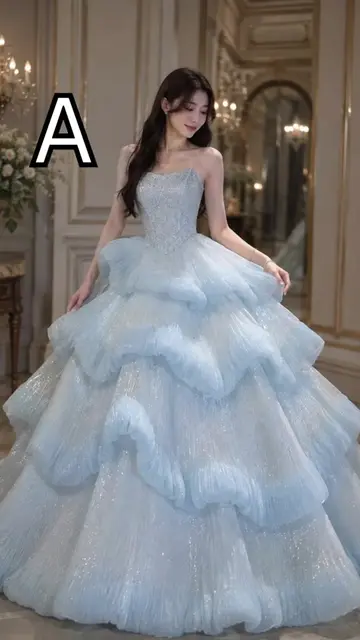 Choose your name and see your korean dreamy ballgown dress. #fyp #fypシ #fypシ゚vir