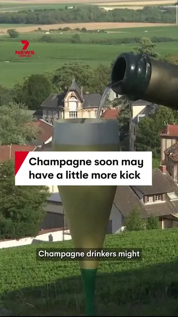 Why your champagne could soon taste a little different, with an alcohol rise due