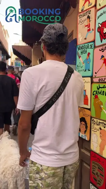 espagnol avec 5 hashtag Un paseo único por la medina: una oveja criada con cariñ