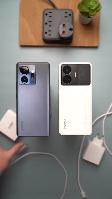 Realme versus Infinix Testing out the two fasted charging #smartphones in the wo