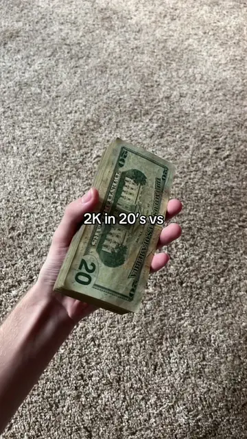 What looks better? #money #cash #moneytok #viral #fyp 