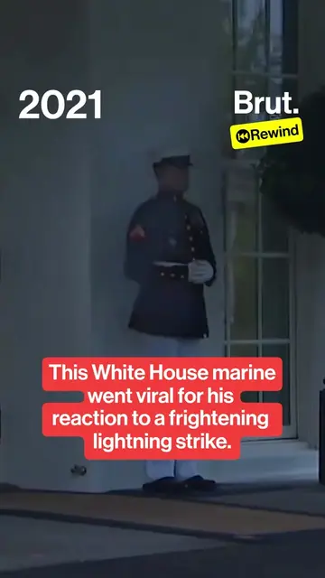 It was a dark and stormy night in April 2021, and this marine remained professio