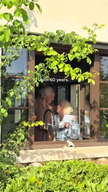 Since we were 16 💓 #oldcouple #marriage #couple #elderly #married 