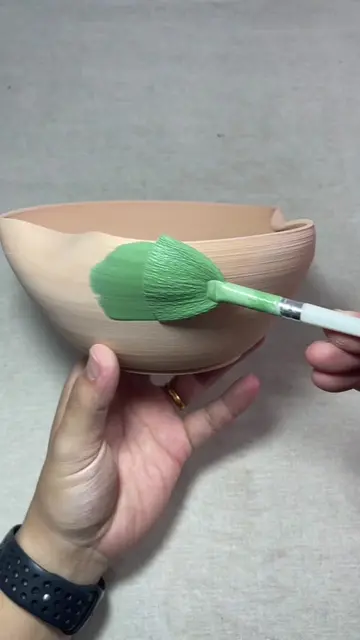 Guessing!🥳what this ceramic work can be used for?#potterytiktok #painting #DIY 