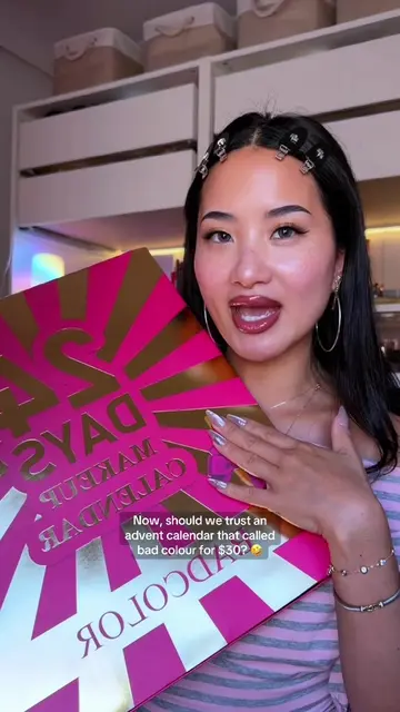 $30 ADVENT CALENDAR YALL 🤣👀🧐 #makeup #adventcalendar #makeupreview #honestrev
