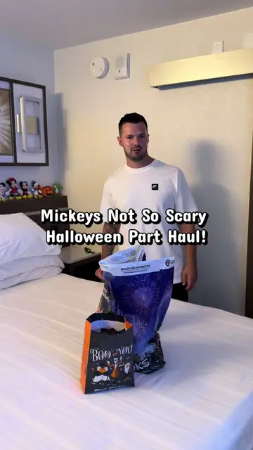 We went to Mickeys Not So Scary Halloween Party and this is how much CANDY were 