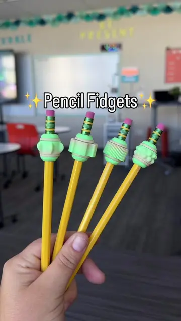 Things I’m 3D Printing for My Classroom: Pencil Fidgets. Honestly, this might be