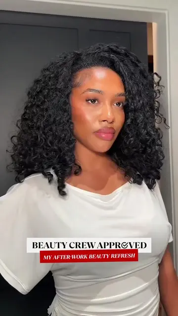 Dinner plans after work? 💄@MakiyahMichelle shows us how she gets ready with a f