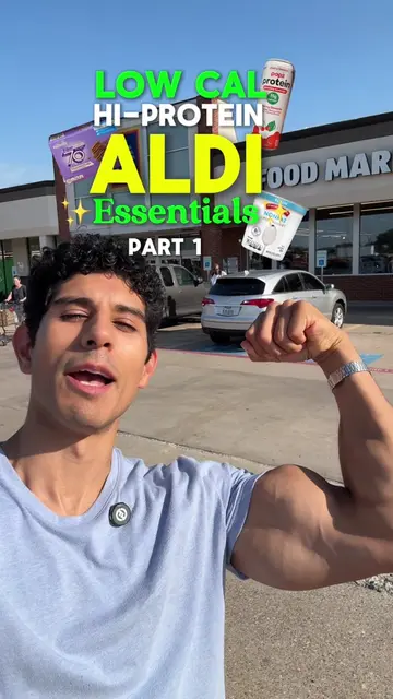 Low calorie and high protein essentials you should be getting from @ALDI USA eve