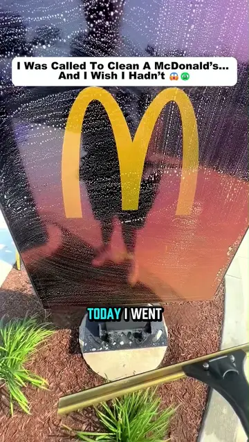 I Was Called To Clean A McDonald’s… And I Wish I Hadn’t #cleaninghacks #cleaning