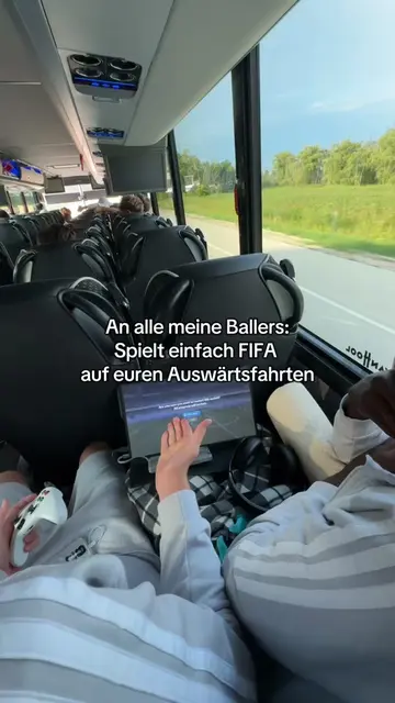 Einfach 16h in 2 Tagen in diesem Bus verbracht… #fyp #fussball #viral 