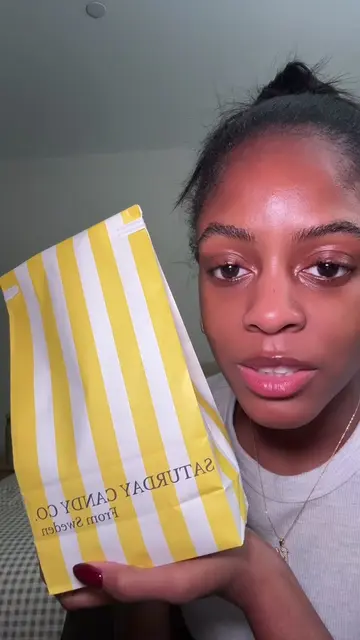ASMR Trying Swedish candy #asmr #asmrsounds #asmrfyp #tastetest #swedishcandy 