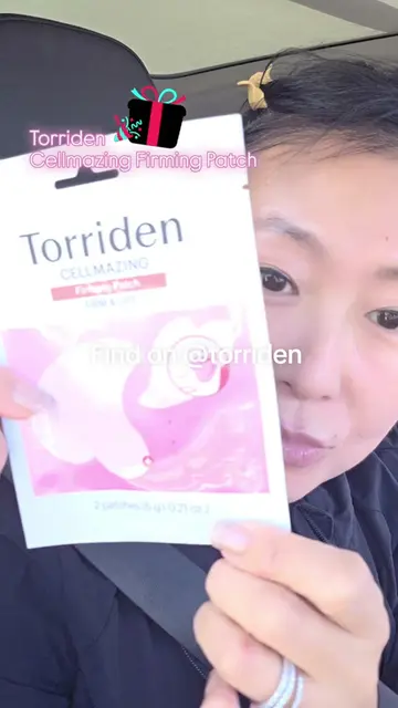 Under-eye, smile and neck line firming, patch-style. Find at @TORRIDEN US TikTok