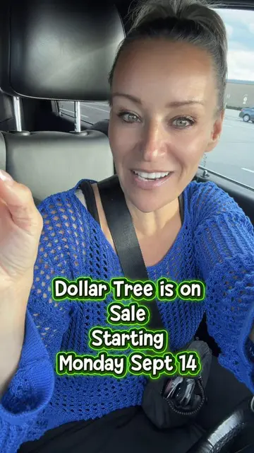 🚨 OMGGGG DOLLAR TREE IS GOING ON SALE AGAIN!!! 🚨 And when I say SALE… I mean Q